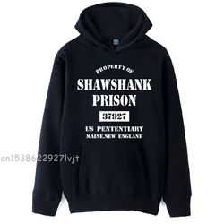 The Shawshank Redemption PRISON 37927 US PENTENTIARY MAINE NEW ENGLAND Man Boys felpa con cappuccio coppia autunno inverno Fleece