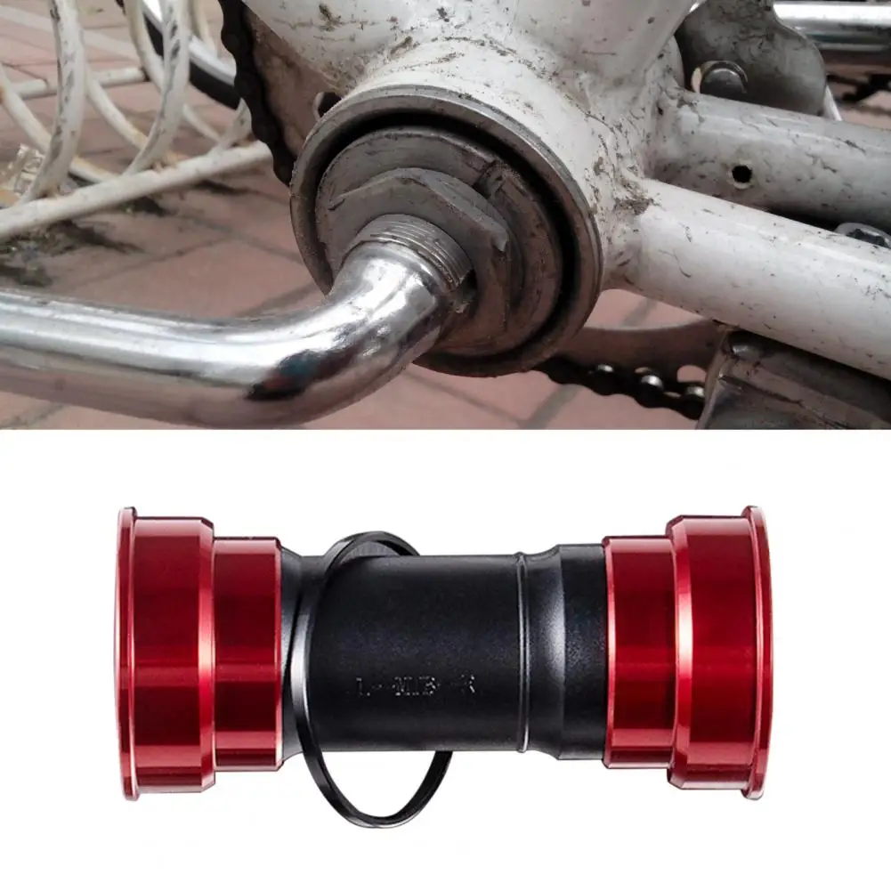 BB92 Press-Fit Bottom Bracket Low Friction 86-92mm Aluminum Alloy Integrated Bicycle Bottom Bracket for Mountain Road Bikes