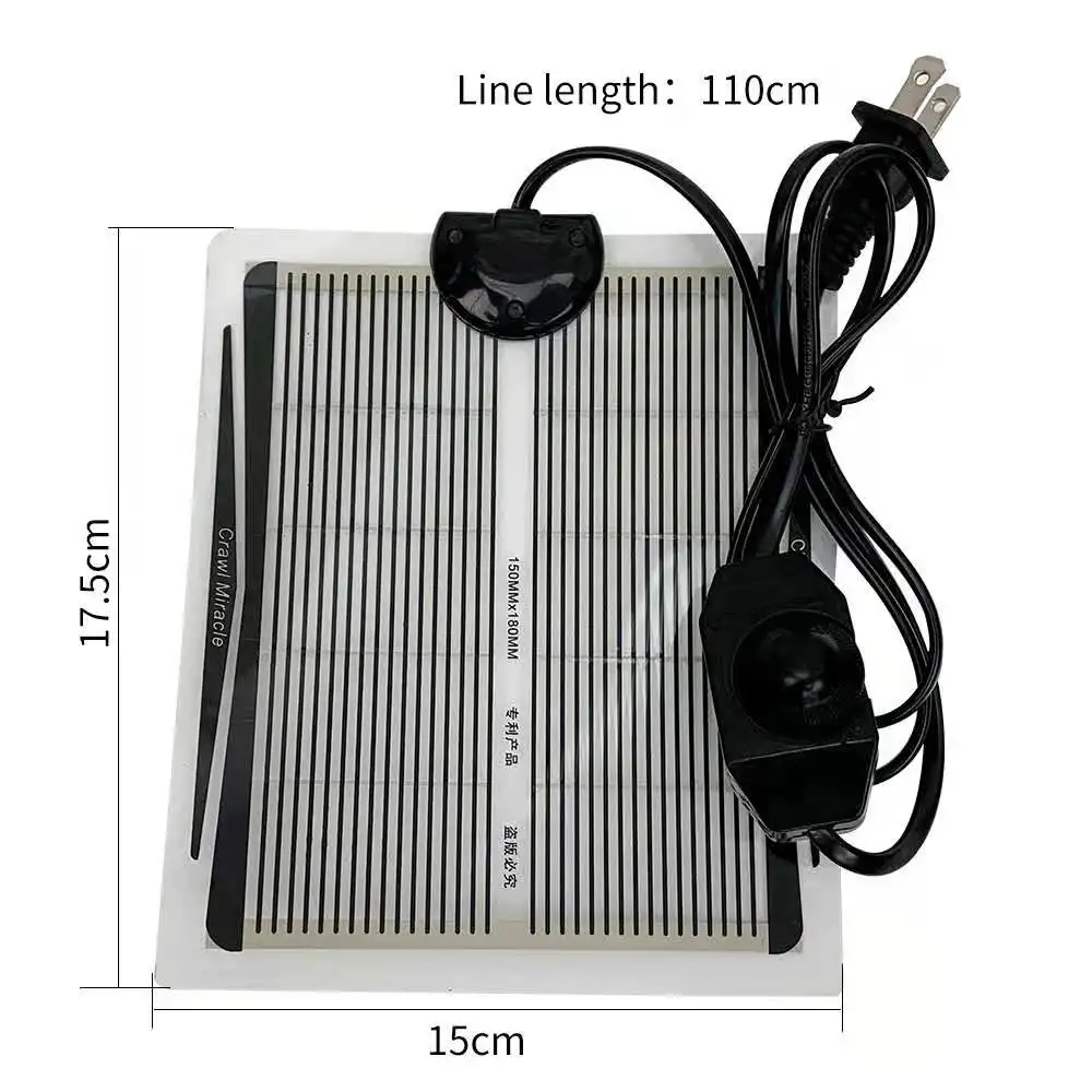 Reptiles Heat Mat With Adjustable Temperature Controller Warm Pad Incubator For Lizard Turtle Snake EU/US Plug 5-35W