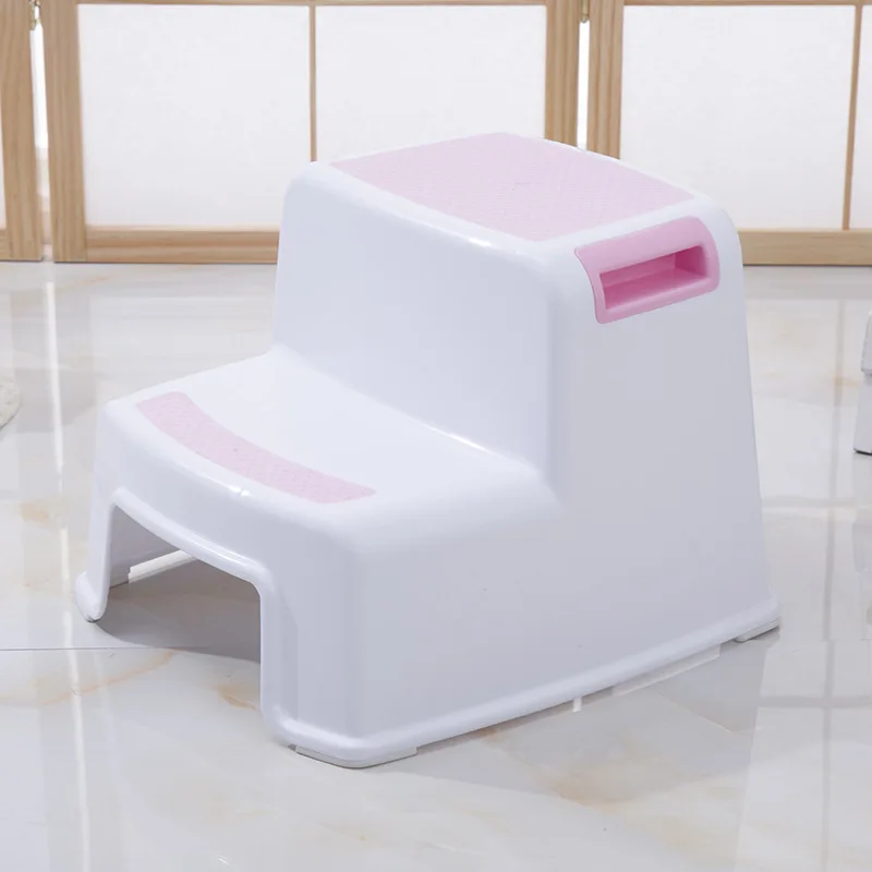 

Children's Hand Washing Stepping Creative Small Stool Baby Bathroom Non-Slip Stable Safety Climbing And Sitting Step Chair