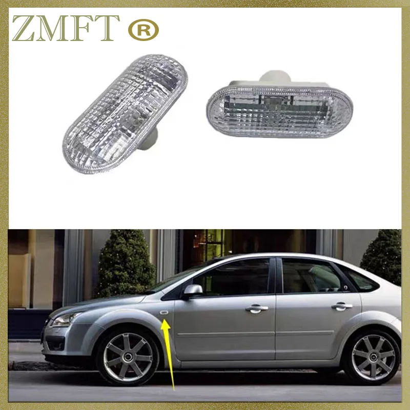 Car Benekar Fender Side Lights For Ford Focus 2 2005 2006 2007 2008 Turn Signal Lamp