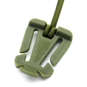 10 PCs Taktische Ausrüstung Clip Molle Web Dominatoren für Rucksackgürtelmanagement Bulk Clips Röhrchen -Bildschirmzubehör Molle 8 Hauptverkaufs -Rucksack -Chaos - №8