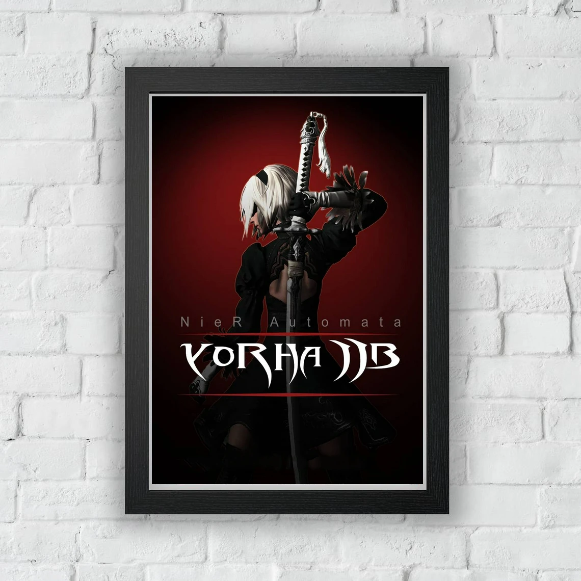 Nier Automata Video Game Canvas Poster Home Wall Painting Decoration (No Frame)