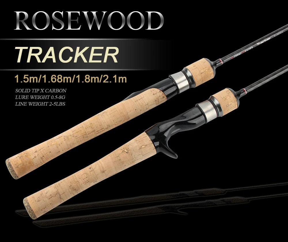 RoseWood Ultralight 0.5-8g 2-5lb Carbon Rod Spinning Casting Rod Fishing  Tackle The Best Choice For Crappie, Perch, Bass, Trout - AliExpress 18