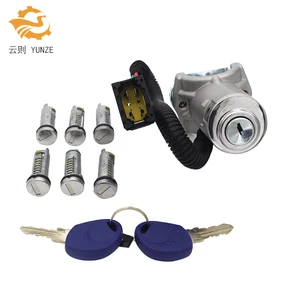 IVECO DAİLY 2006-2012 İÇİN KONTAK anahtarı VARİL KİLİT-kapı-SET-7 ADET Kilidin ilk 10 satışı olan ıveco daily-8 numara