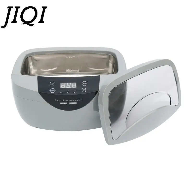 2.5L Thermostat Ultrasonic Cleaning Machine Constant Temperature Heating Jewelry Denture Watch Vegetable Fruit Prtable Washer EU