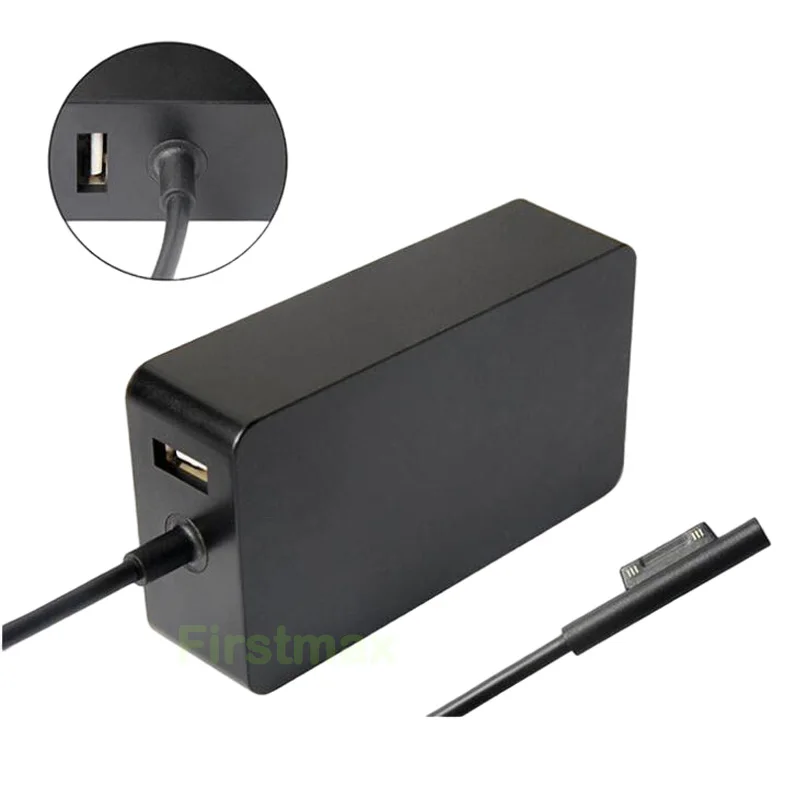 15 فولت 4A 65 واط التيار المتناوب محول شاحن الكمبيوتر اللوحي 1706 لمايكروسوفت السطح برو 3 4 1631 1724 سطح كتاب كور i5 نموذج 1705
