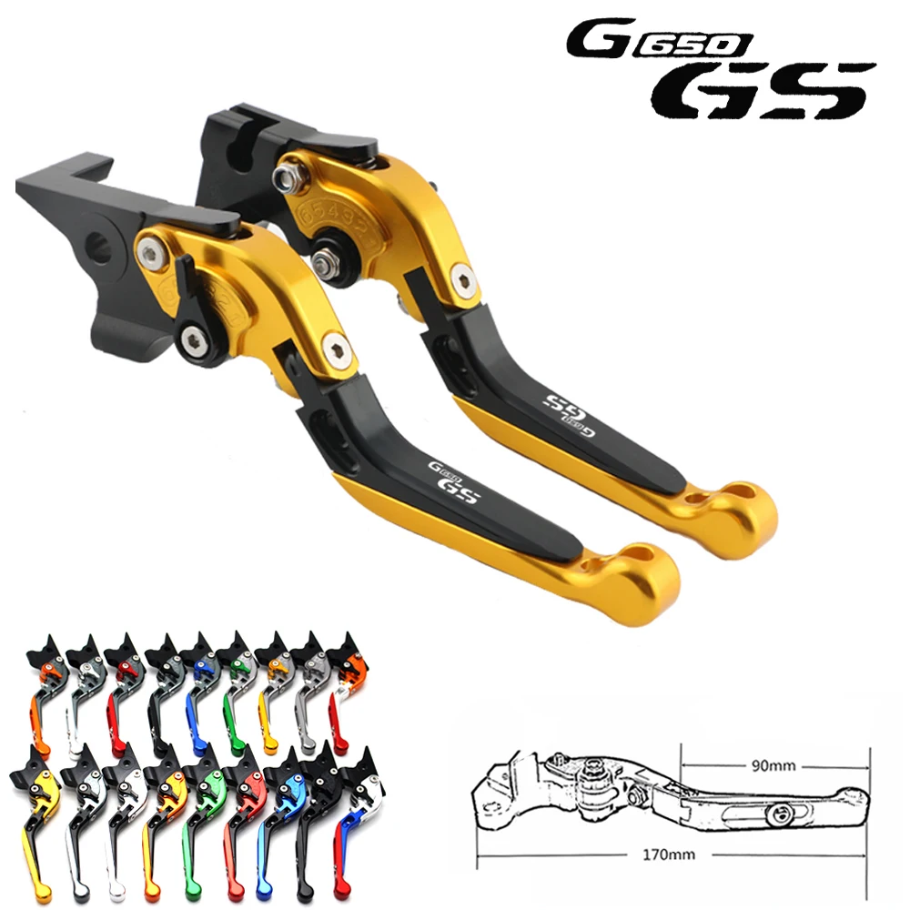 

For BMW G650GS Sertao G 650 GS G650 GS 2010-2015 Adjustable Foldable Extendable Brake Clutch Lever For Motorcycle