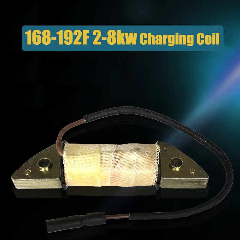 Sạc 12V Cuộn Dây Phù Hợp Với 168F 170F 188F 190F GX160 GX390 2kw 3kw 6.5kw 8kw Xăng Máy Phát Điện Phụ Kiện