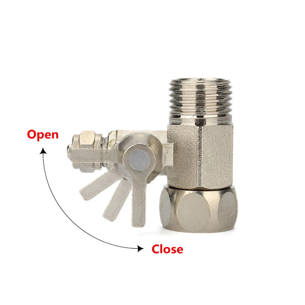 Integral water purification 3 way ball valve water purifier water purifier accessories 6.35mm OD Hose 1/2\