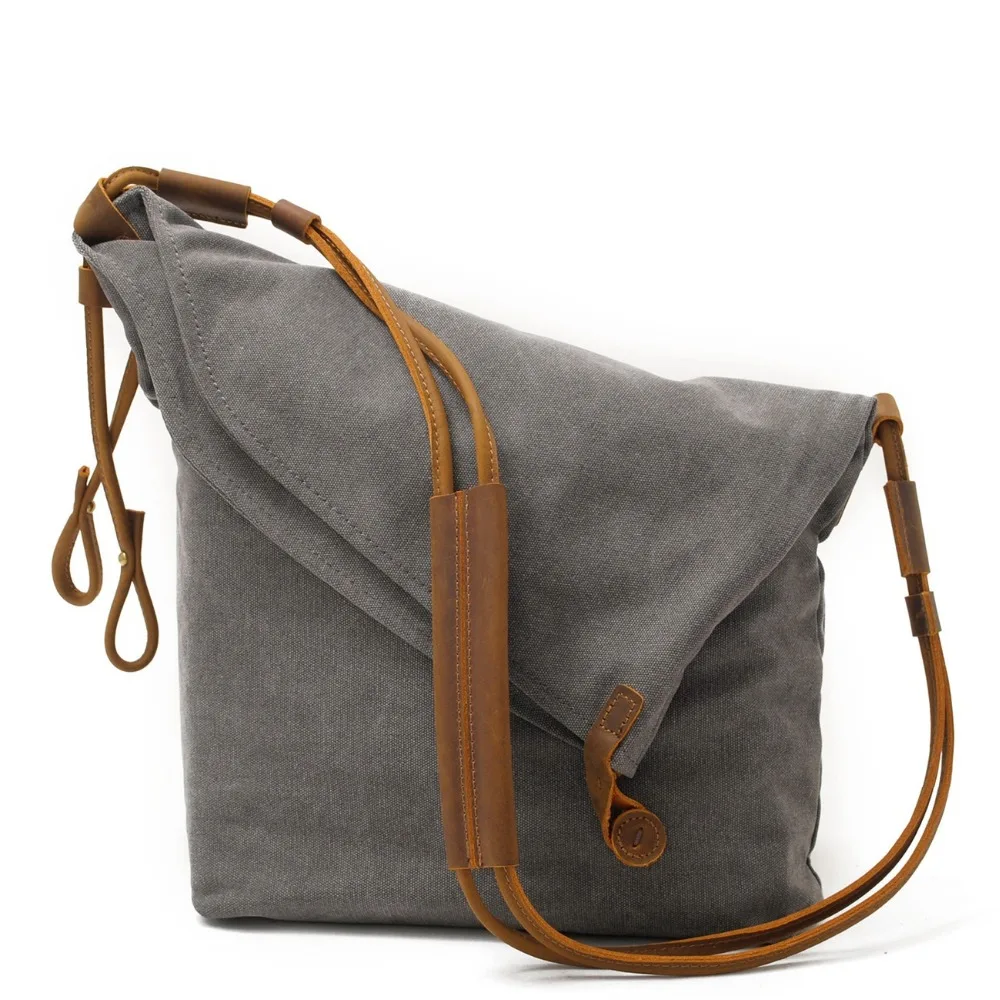 new Women Messenger Bags Female Canvas Vintage Shoulder Bag Ladies Crossbody Bags for women Small Bucket Designer Handbags