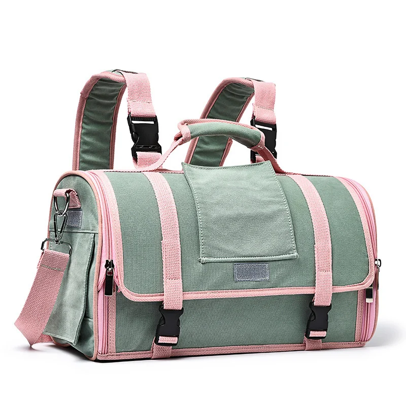 Breathable Cat Carrier Backpack Pet Travel Portable Cat Bag Foldable Pet Carriers Heat Dissipation Pet Supplies