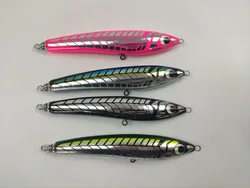 Iscas Carpenter Wood Floating Popper Stickbait Fishing Lure for Medium And Heavy Popping for GT, Kingfish, BluefinTuna
