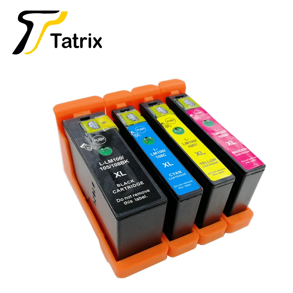 Tatrix Compatible for LM100 LM105 LM108 ink cartridge for Lexmark S301 302 305 S405 409 S505 S605 S308 S408 S508 S608 815 816