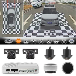 Carsanbo Car 360 Bird Eye Panoramic View 3D Car Panoramic 1080P Hard Disk Video Recorder System For Discovery Evoque RangeRover
