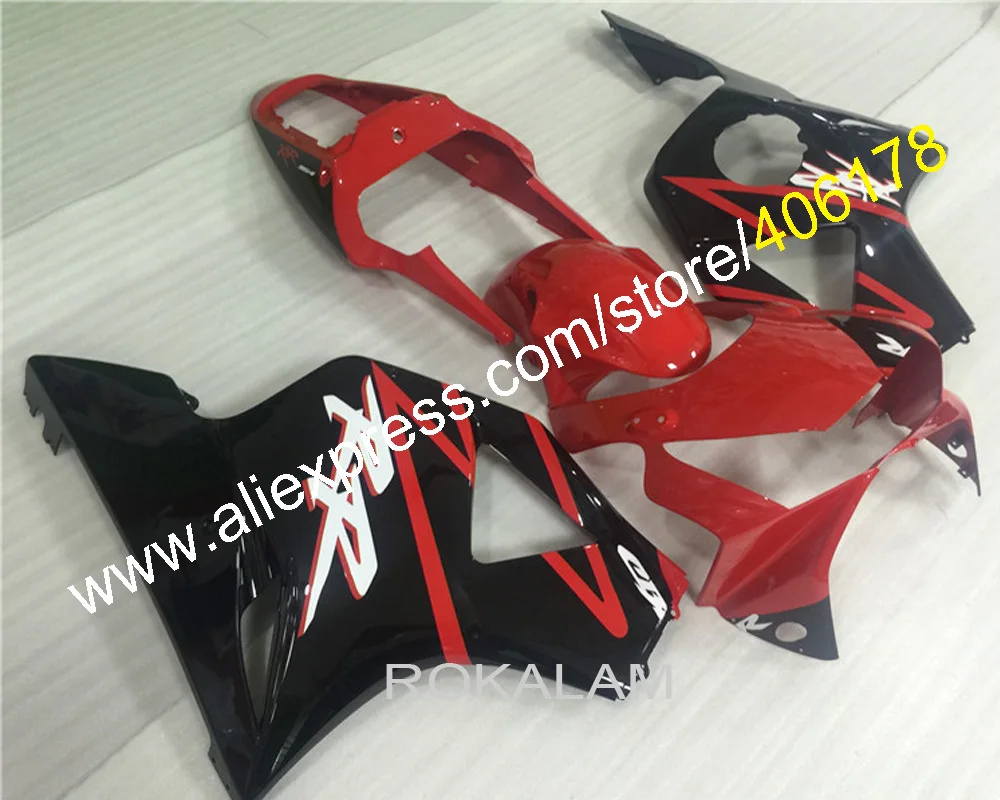 Best Price For Honda CBR900RR CBR954 CBR 900 954 RR 2002 2003 Black Red Motorcycle Fairing Kit (Injection Molding)