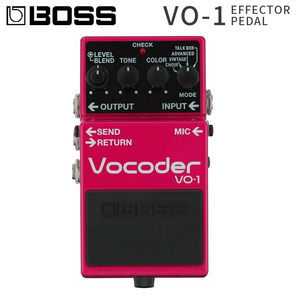 BOSS VO-1 Vocoder Guitar Effects Pedal