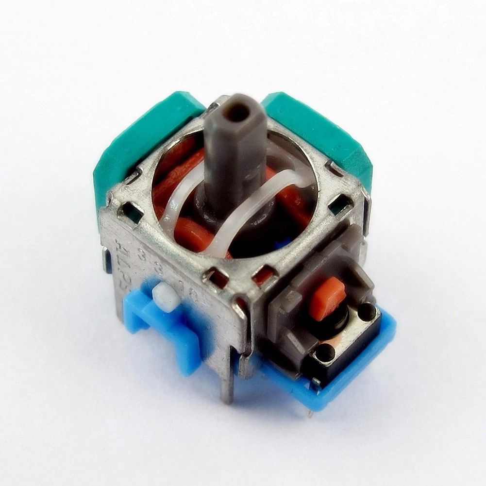 استبدال عصا التحكم التناظري ثلاثي الأبعاد ، وحدة الاستشعار ، مقياس الجهد للتحكم ، لوحة الألعاب ، أجزاء إصلاح عصا الإبهام ، 2: