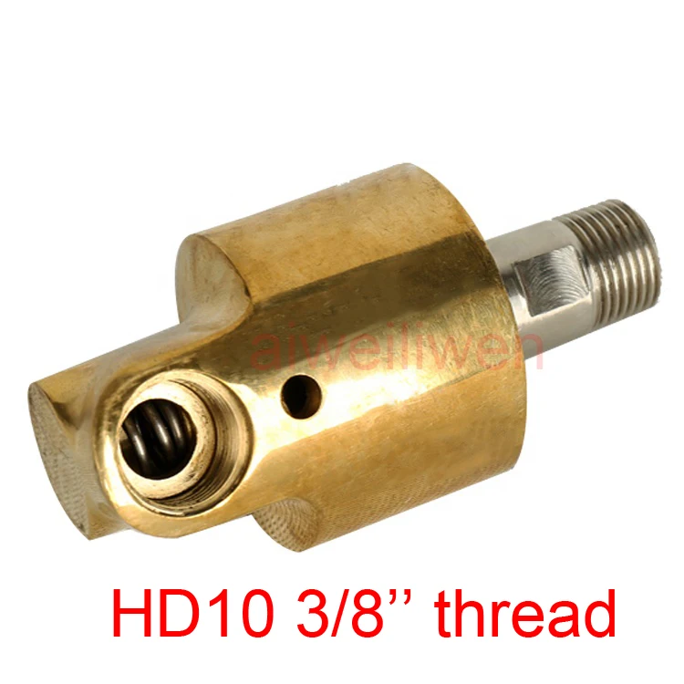 

HD10 DN10 3/8 inch rotating joint 360 rotary joint Water air oil swivel coupling Spray universal connector brass rotation union