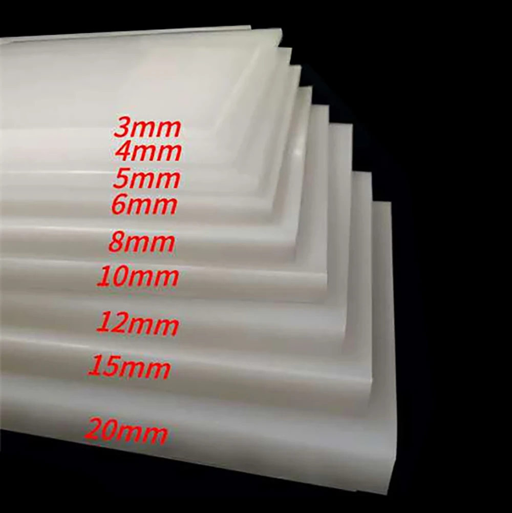 Imagem -04 - Placa de Folha de Polipropileno pp Painéis Brancos de Plástico de Engenharia Produto Comestível