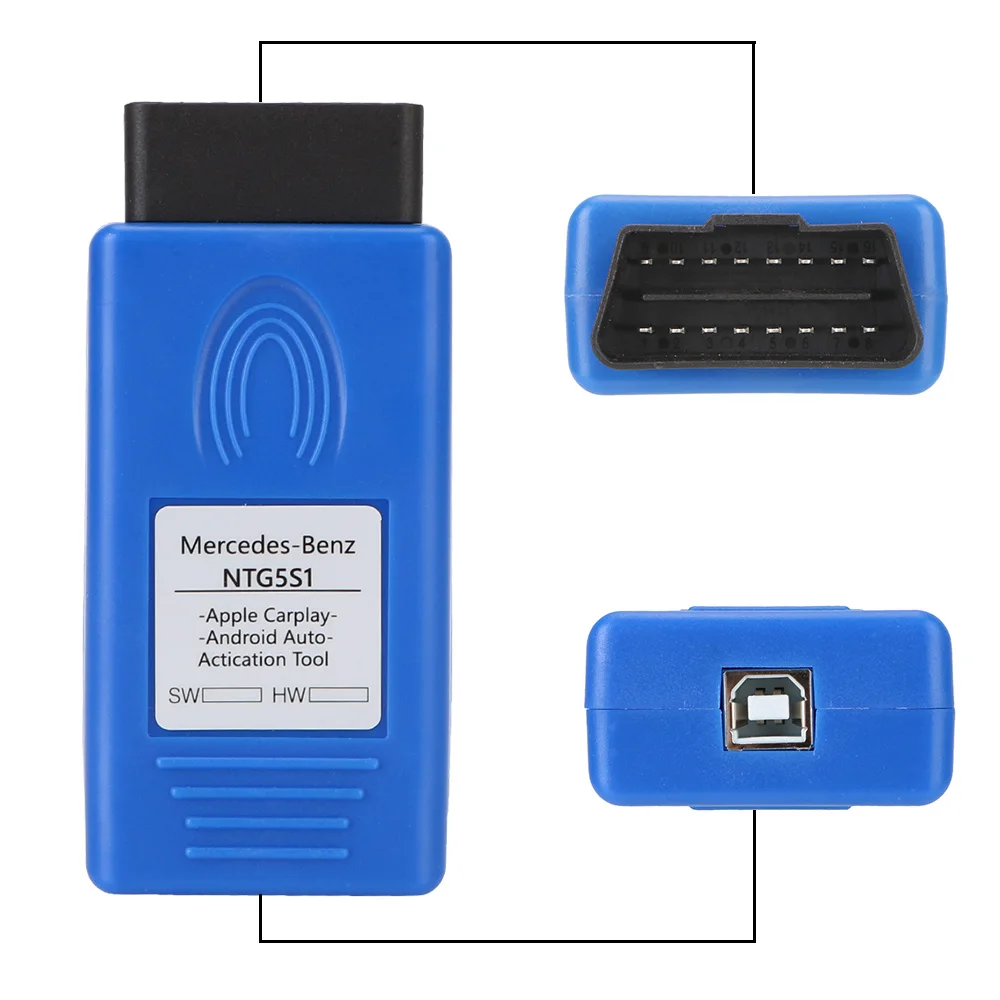 NTG5 S1 OBD2 Carplay Activation Activator NTG5S1 Diagnostic Tools Car Player Tester For Mercedes Benz Class A B E CLA GLA GLE