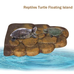 Aquarium Decorations Floating Island Reptiles Turtle Tank Floating Island Aquarium Aquatic Magnetic Basking Platform