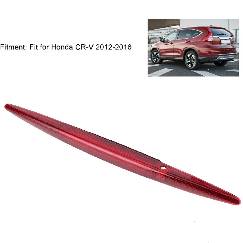 Tercera luz de freno LED para coche, lámpara de freno para Honda CR‐V 2012-2016, lámpara de señal de estacionamiento trasera adicional de montaje alto, tercera luz trasera de parada