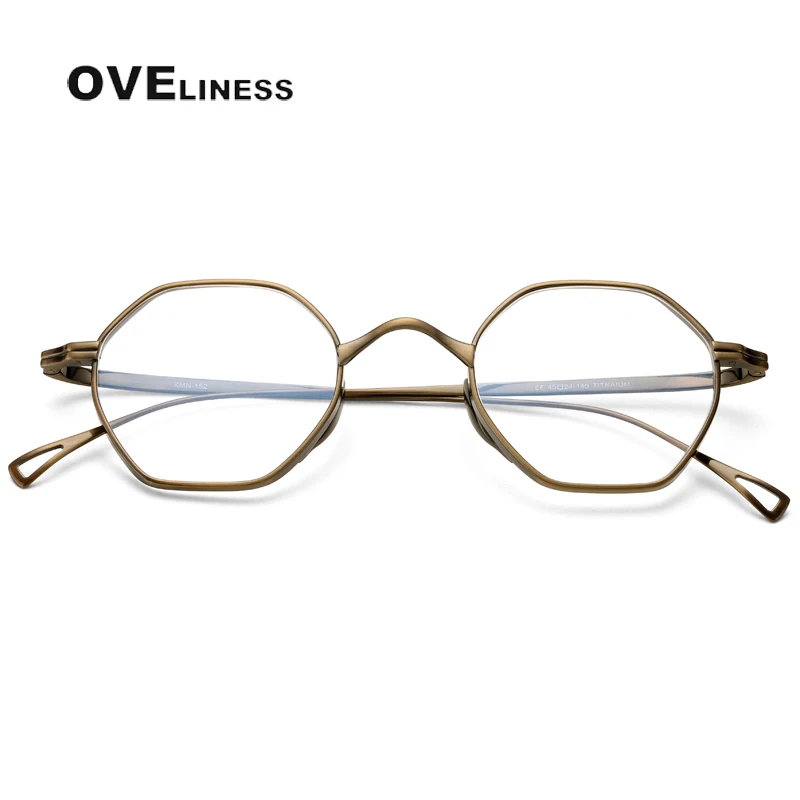 

Vintage Pure Titanium Glasses Frame Men Myopia Square Prescription Optical Eyeglasses Frame Male 2022 Luxury Brand Eyewear