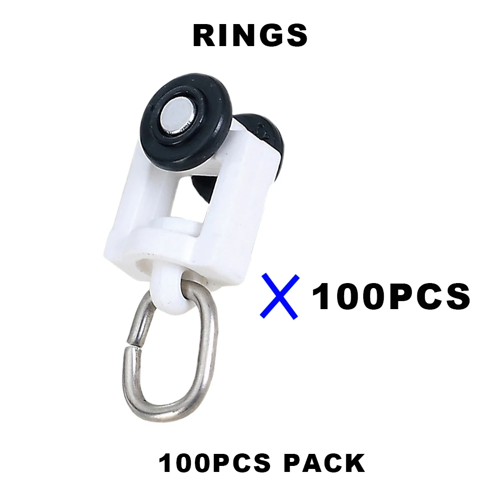 Rings For Electric Curtain Motor Kit Tuya WiFi Smart Home Life APP Voice Control Alexa Google Window Opener Curtain Accessories