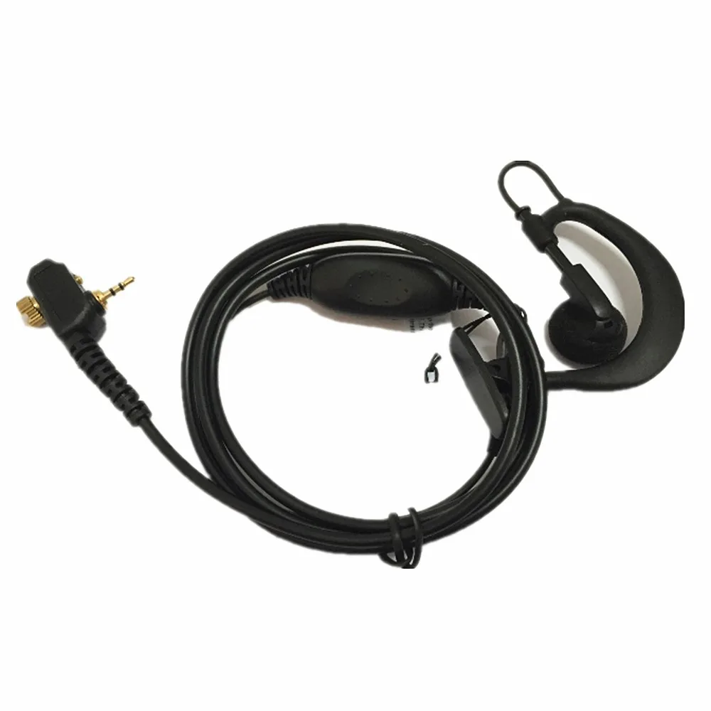 5pcs 1 Pin G Shape Earpiece Headset PTT Mic For Motorola Tetra MTH800 MTH850 MTP850 MTS850 MTH600 MTH650 Radio Walkie Talkie