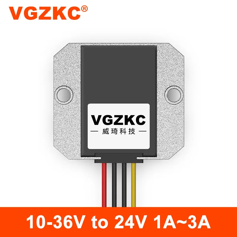 12V-24V to 24V 1A 2A 3A DC Power Regulator 10-36V to 24V Boost Power Module 12V to 24V DC Regulator