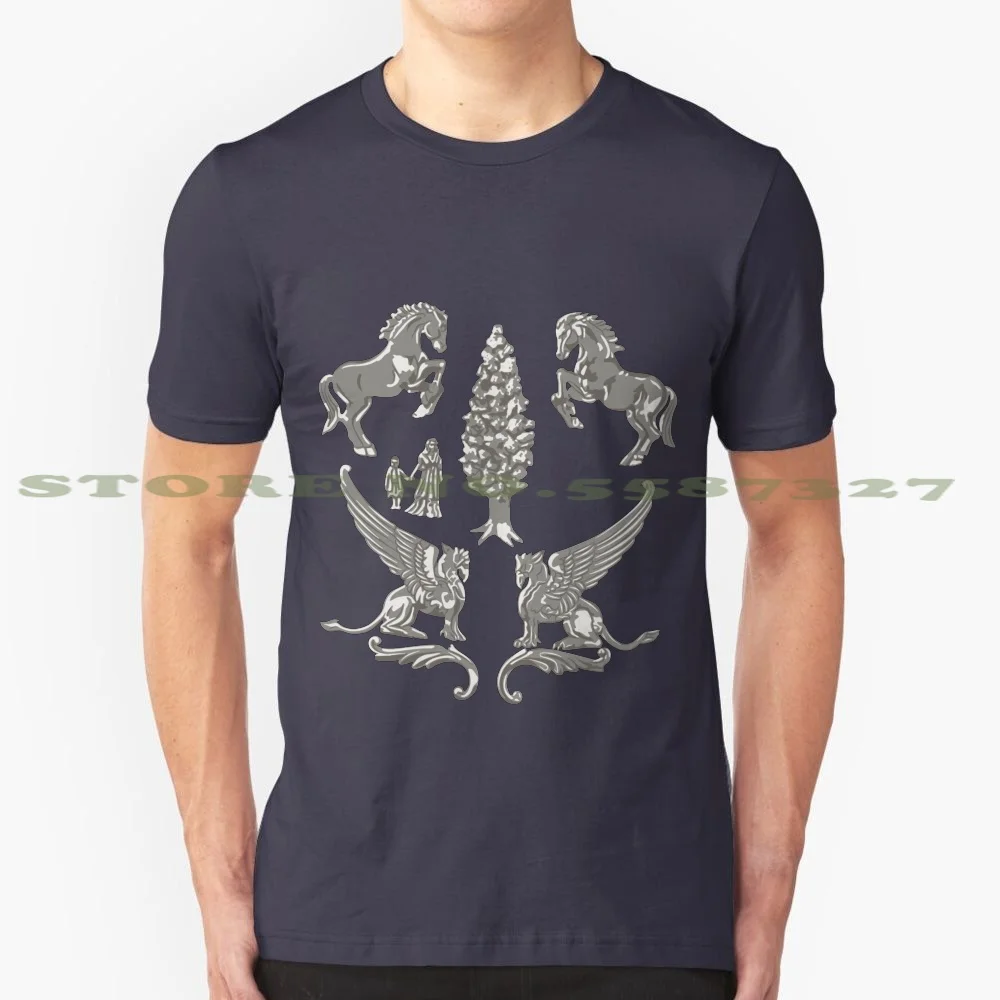 Camiseta Vintage a la moda de Aureo Y Viento, camisetas de Gladiador, películas de películas, soldado Gladiador, Decimus, Meridius, himpano, caballo