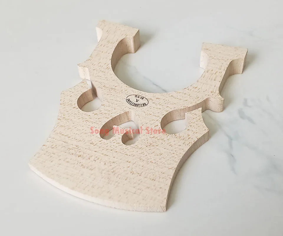 WtSFWf one pc 4/4 3/4 1/2 1/4 1/8 Cello Bridge Maple horse bridge, bridge code, Cello accessories