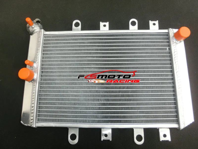 40mm Aluminum Radiator Racing For Yamaha Grizzly 700 YFM700/550/500 EPS ATV Quad 2007 2008 2009 2010 2011 2012 2013