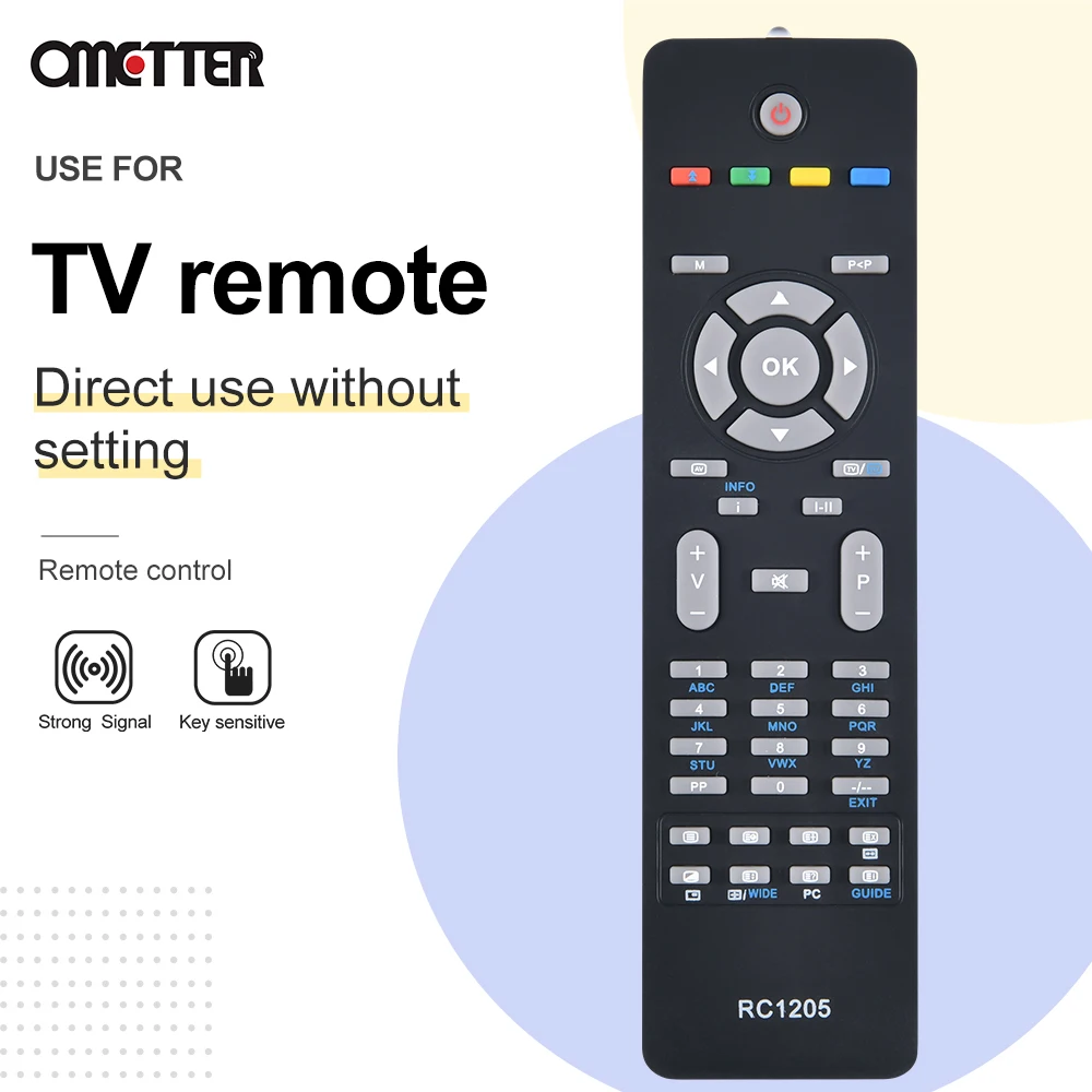 Smart LED LCD TV Ersatz Fernbedienung RC1205 für Hitachi Fernbedienung