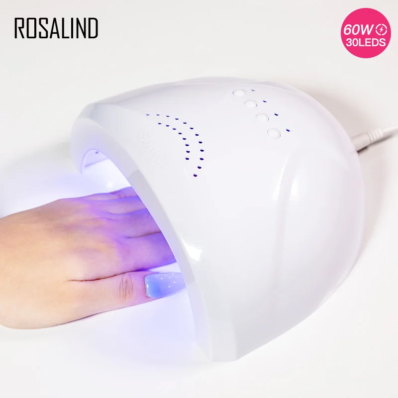 

ROSALIND Nail Dryer Lamp For Drying Nails UV LED USB Light All For Manicure Gel Varnish Professional Equipment Nail Art Tools