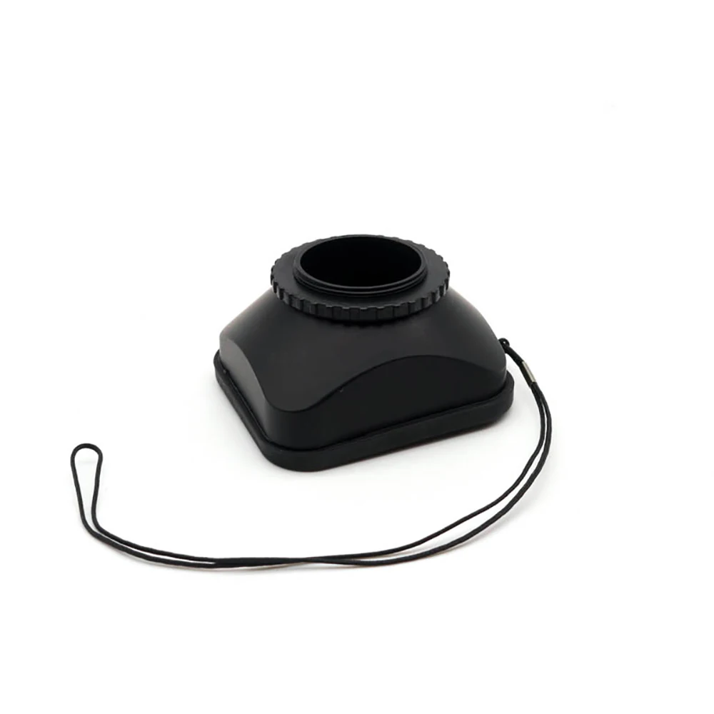 4:3 Format Square DV Camera Lens Hood Screw-on 30(30.5mm) 37mm 46mm with Cap Universal for DV Digital Video Film CCTV Camera