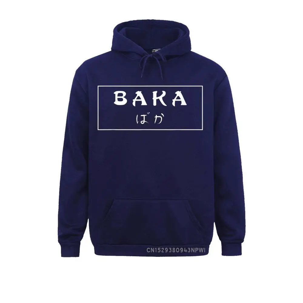 Baka White Box Anime Gift Manga Japanese Funny Present Weeb Pullover Women Hoodies Printed On Sweatshirts Chinese Style