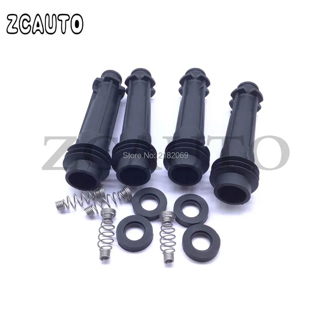 Ignition Coils Rubber Boot Pack With Spring For VAUXHALL Opel Omega B 2.2L 1220703018 9195819 90564334 1208213 0221503031