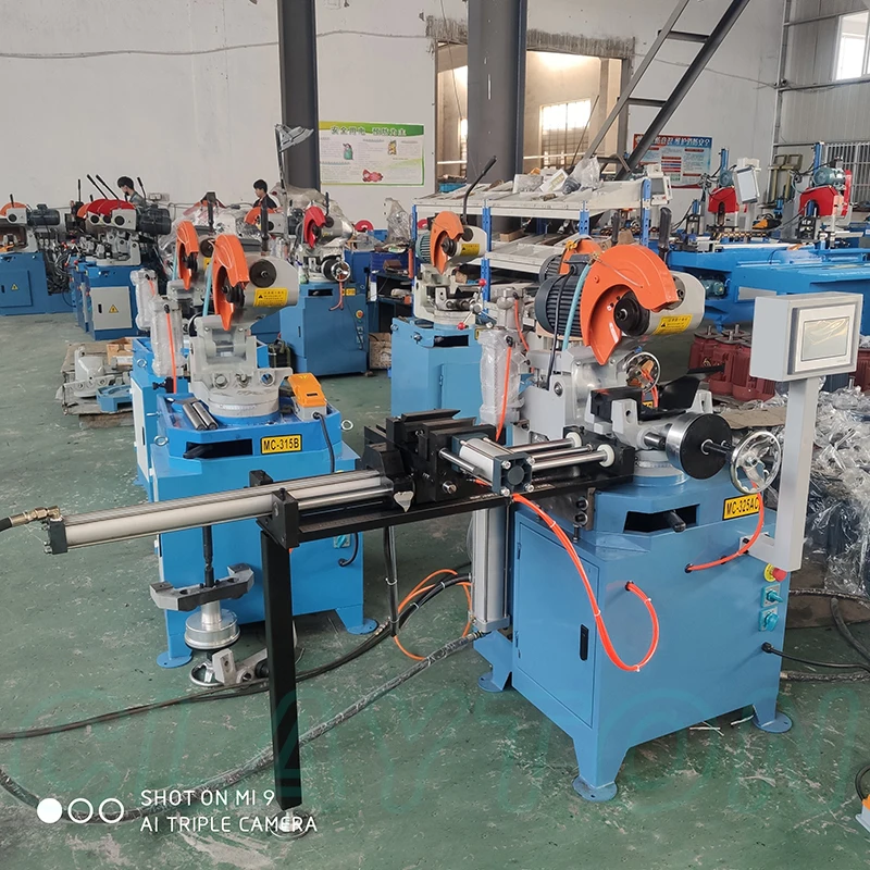 Tagliatrice del tubo tagliatrice circolare del tubo di rame dell\'acciaio inossidabile del metallo di alta efficienza più economica automatica di cnc