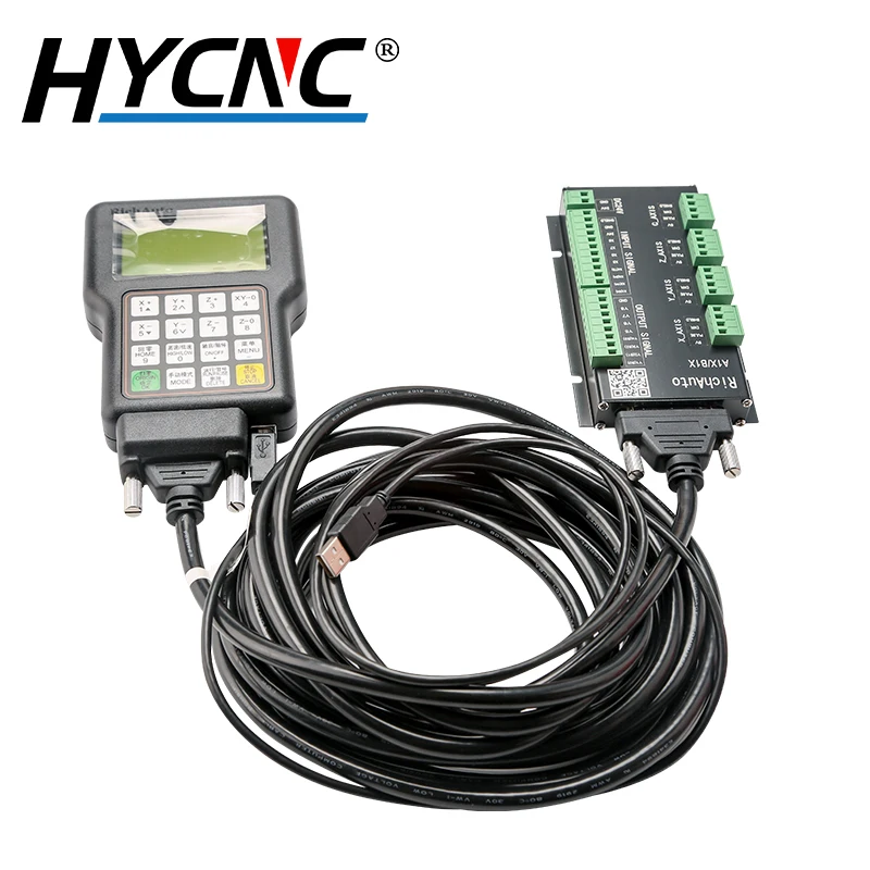 Richauto DSP A11 CNC 컨트롤러 CNC 라우터 조각 제어 시스템 용 3 축 USB 모션 컨트롤러 원격 제어