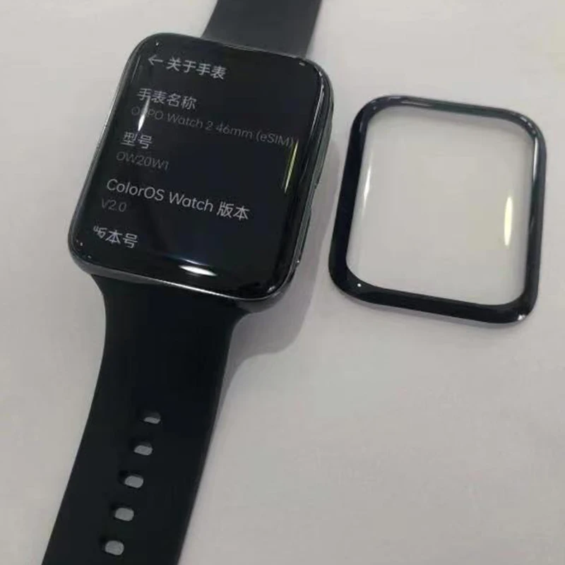 Screen Protector For Oppo Watch 2 42mm / 46mm 3D Curved Full Coverage Soft Edge Film Scratch Resistant Protective Accessories