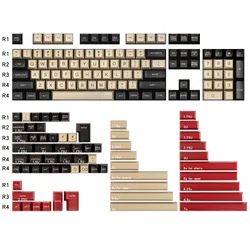 169 keys Original Domikey Western World Doubleshot ABS Keycap SA profile for Mechanical keyboard