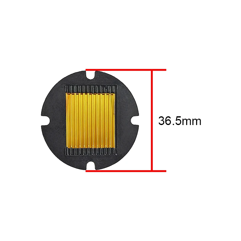 36.5mm Ribbon Tweeter Diaphragm Film Treble Voice Coil Sound Film Bracket Speaker Repair Parts 1PC