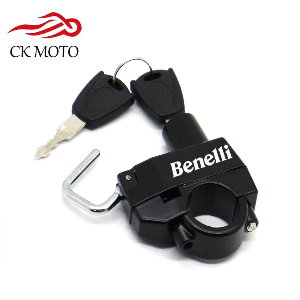 Motorcycle Accessories Anti-theft Helmet Lock Security For BENELLI TRK 502 Leoncino 500 200 BJ250 BJ500 TNT 125 300 600 502c