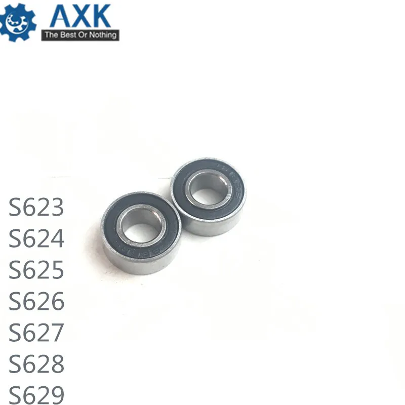 Bearings S623 S624 S625 S626 S627 S628 S629 ( 1 PC) 440C Stainless Steel Rings With Si3N4 Ceramic Balls Bearing S623 S624 S625 