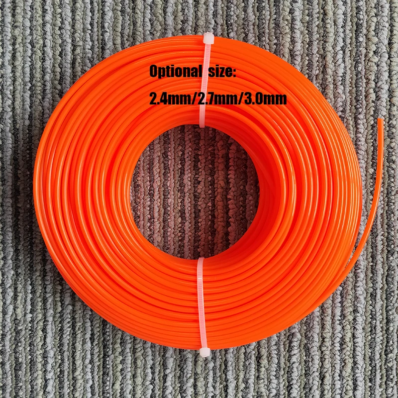 2.4Mm/2.7Mm/3Mm Cỏ Tông Đơ Cắt Đường Dây Đu Dây Strimmer Dây Dòng Bàn Chải Cắt Đầu cắt Cỏ Dây Cỏ Phụ Kiện