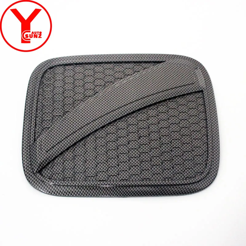 YCSUNZ ABS carbon fuel tank cover stickers For mitsubishi pajero sport 2016 2017 2018 2019 accessories For montero sport 3 2018