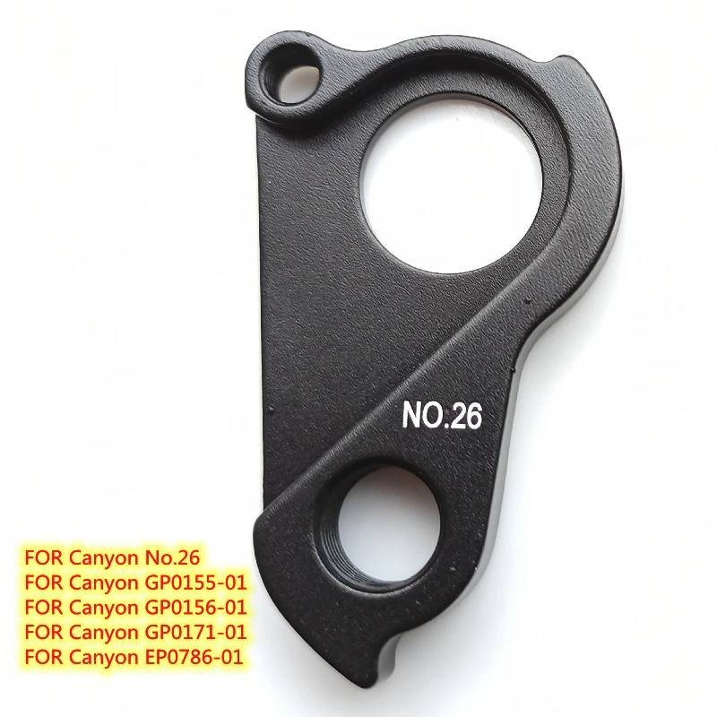 2Pcs Sepeda Derailleur Hanger untuk Canyon No26 Pengirim CF Torsi EX Berusaha Torsi Dude Spektral Grand GP0155-01 GP0171-01 Putus Sekolah