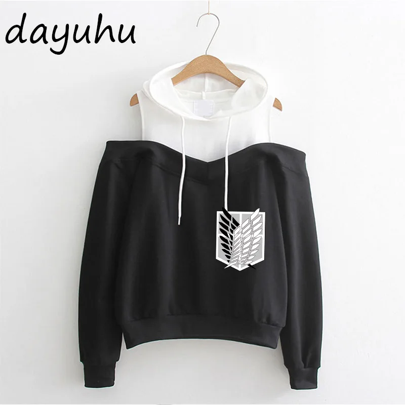 90s Goth Anime Hoodie Aesthetic Women Sweatshirt Punk Grunge Streetwear Ladies Gothic Top Manga Harajuku Clothes Y2k Female